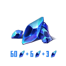 60 Opals + 9 Bonus